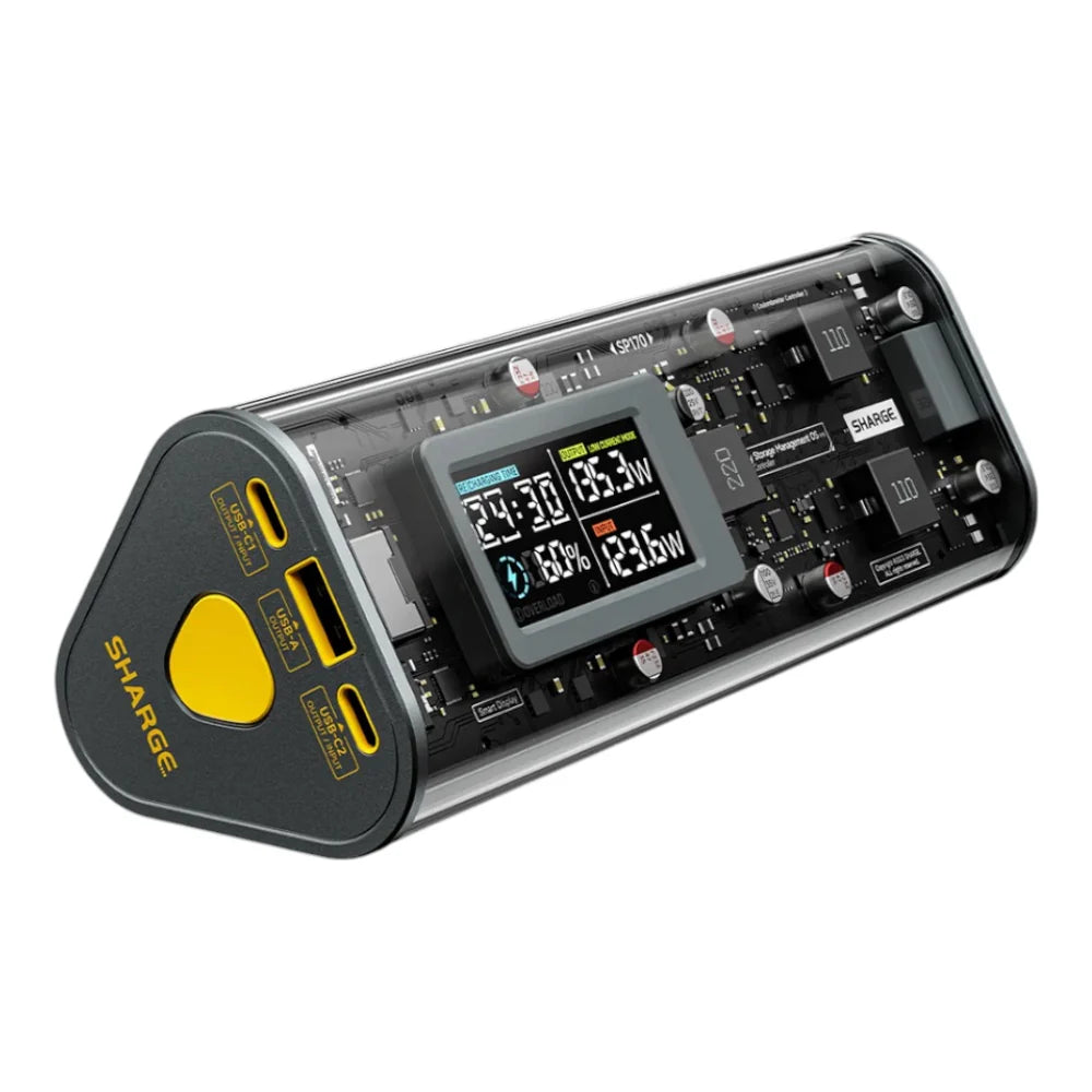 Bateria Portátil Sharge - Shargeek 170 24,000mAh Negro