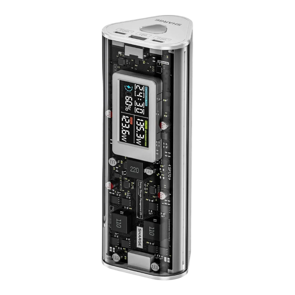 Bateria Portátil Sharge - Shargeek 170 24,000mAh Blanco