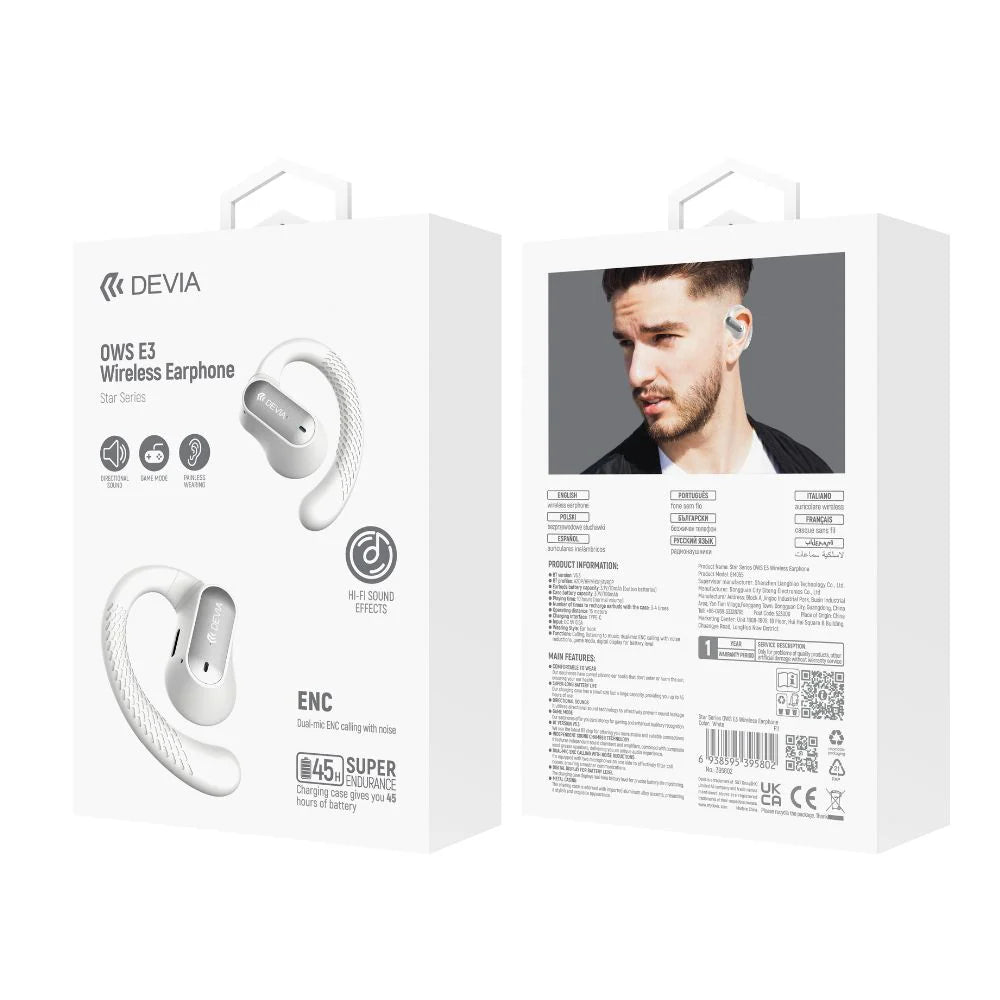 Audifonos - Star Series OWS Blancos Devia