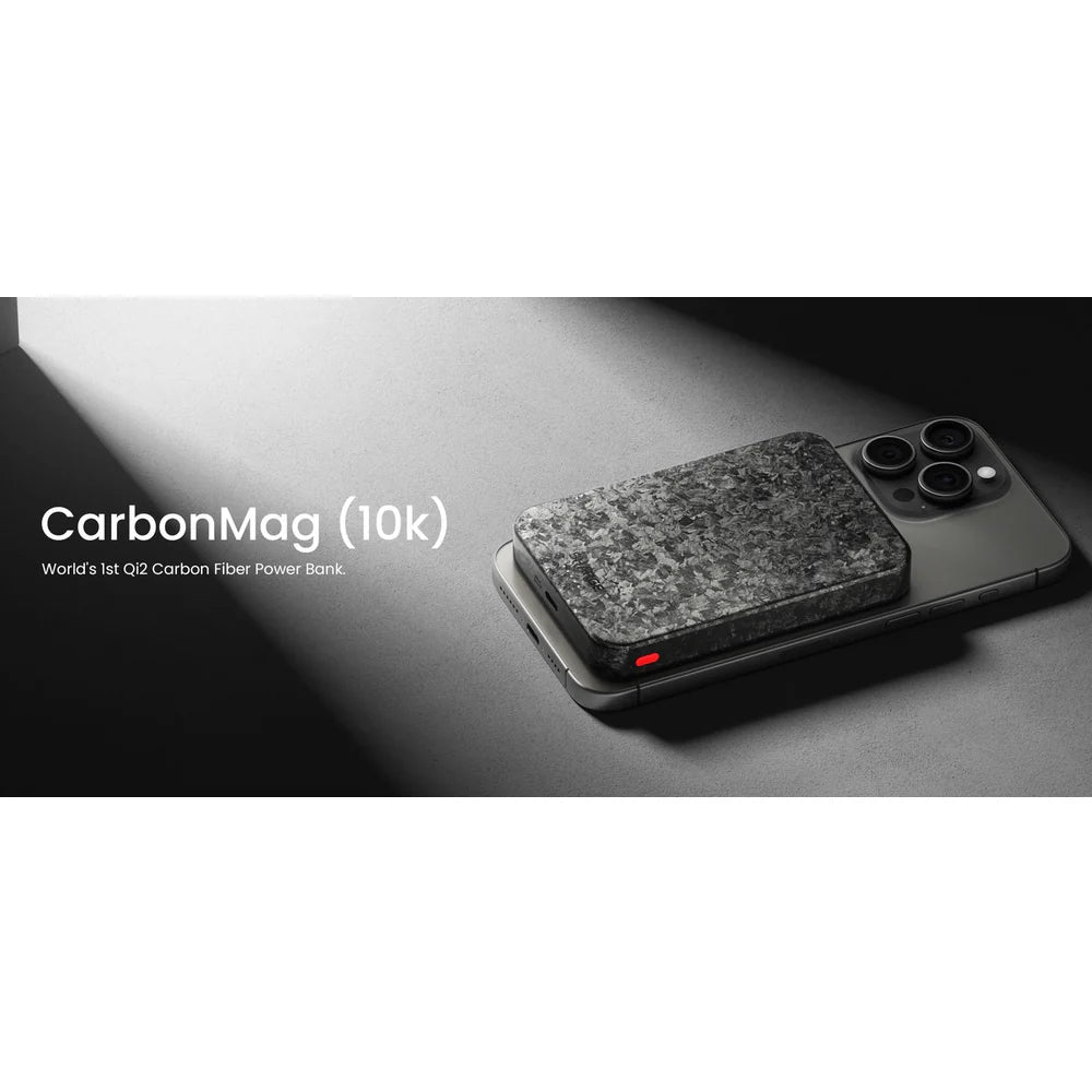 Bateria Portatil Sharge - 10,000 mAh fibra de carbon