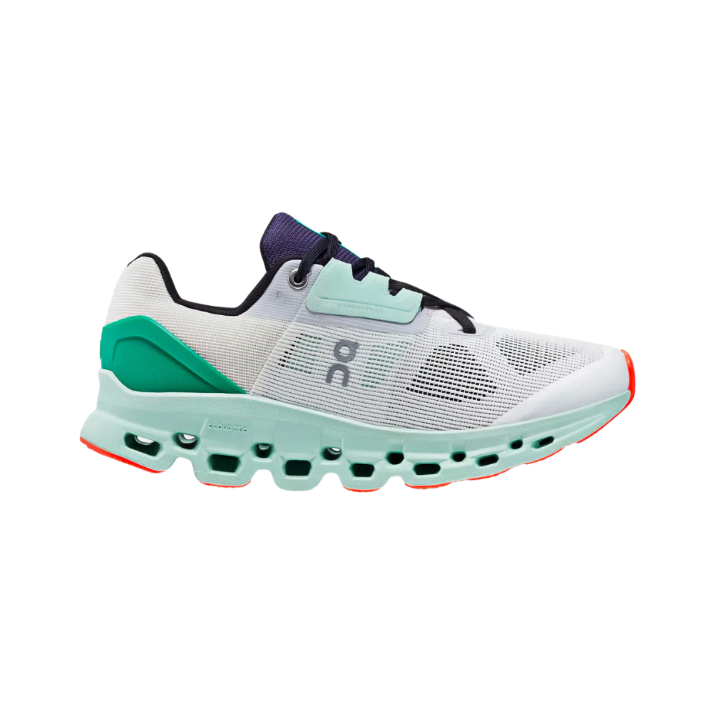 On Cloudstratus - Undyed White / Creek Running Shoes