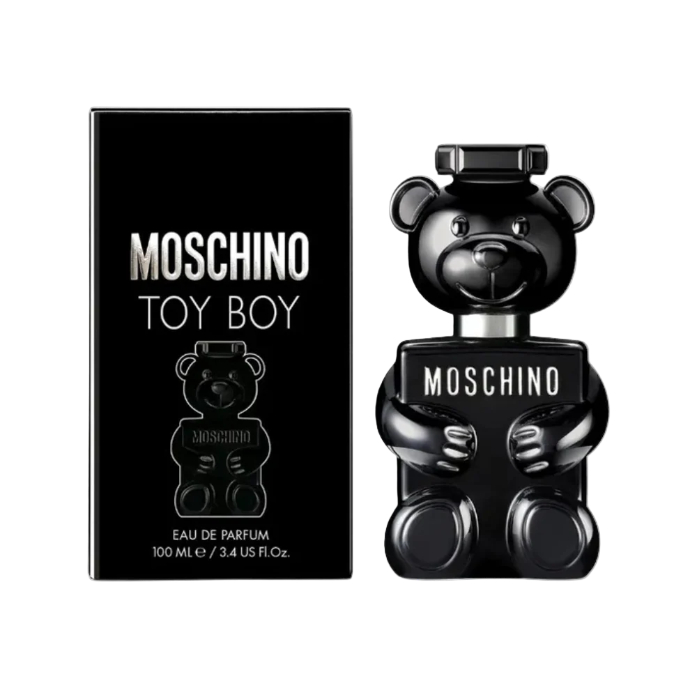 Moschino Toy Boy EDP 100ml empaque dañado - perfume masculino osito negro vainilla ámbar especias Guatemala