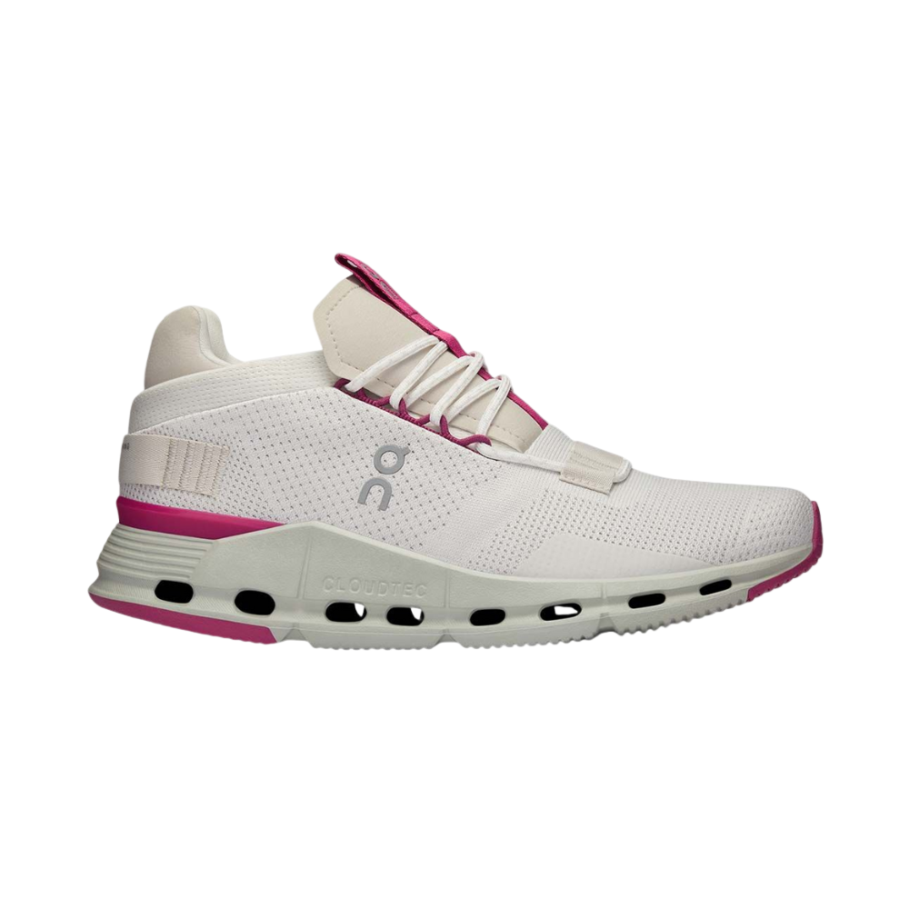 On Cloudnova - White / Pink