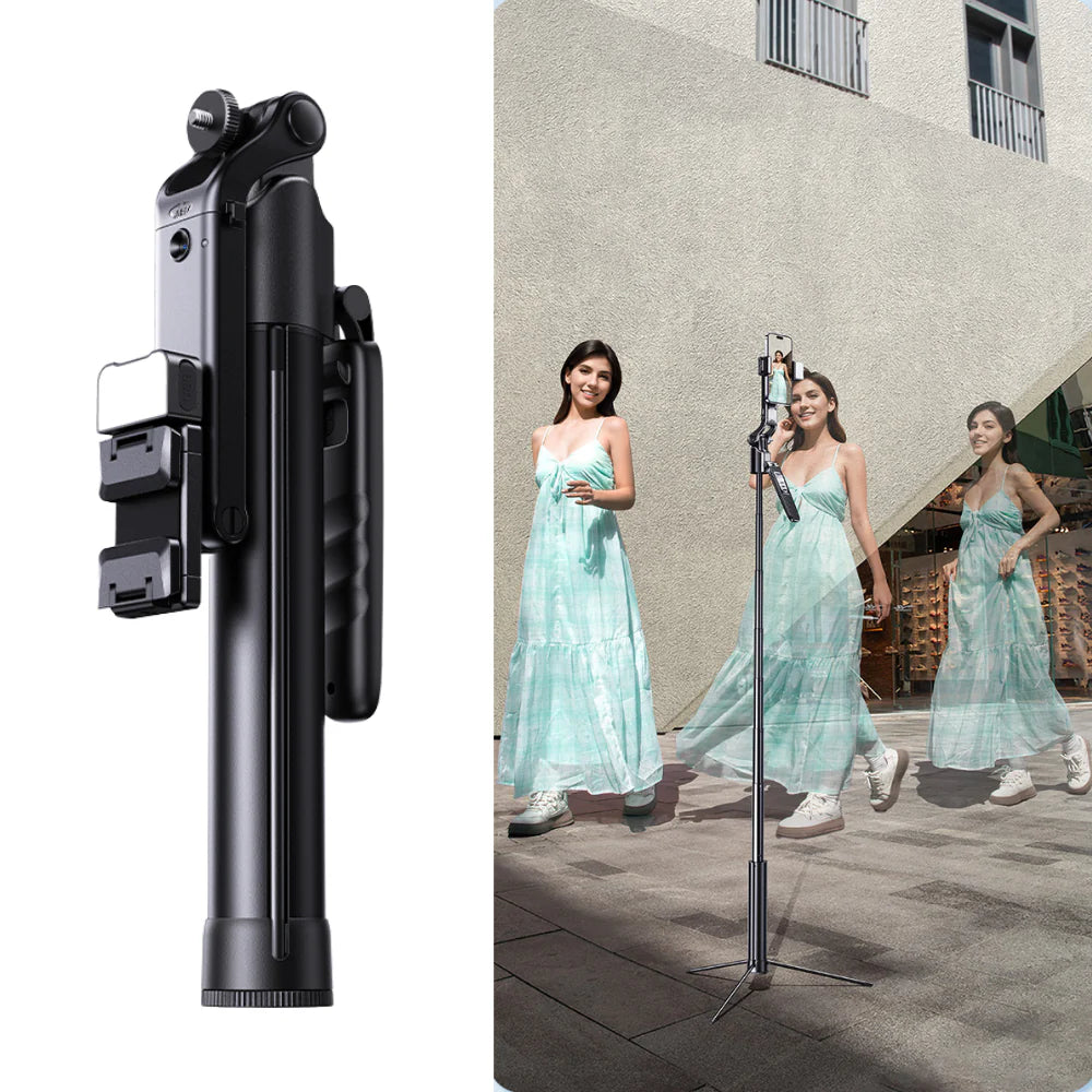 Gadget - Trípode Con Seguimiento Facial IA y Luz RGB