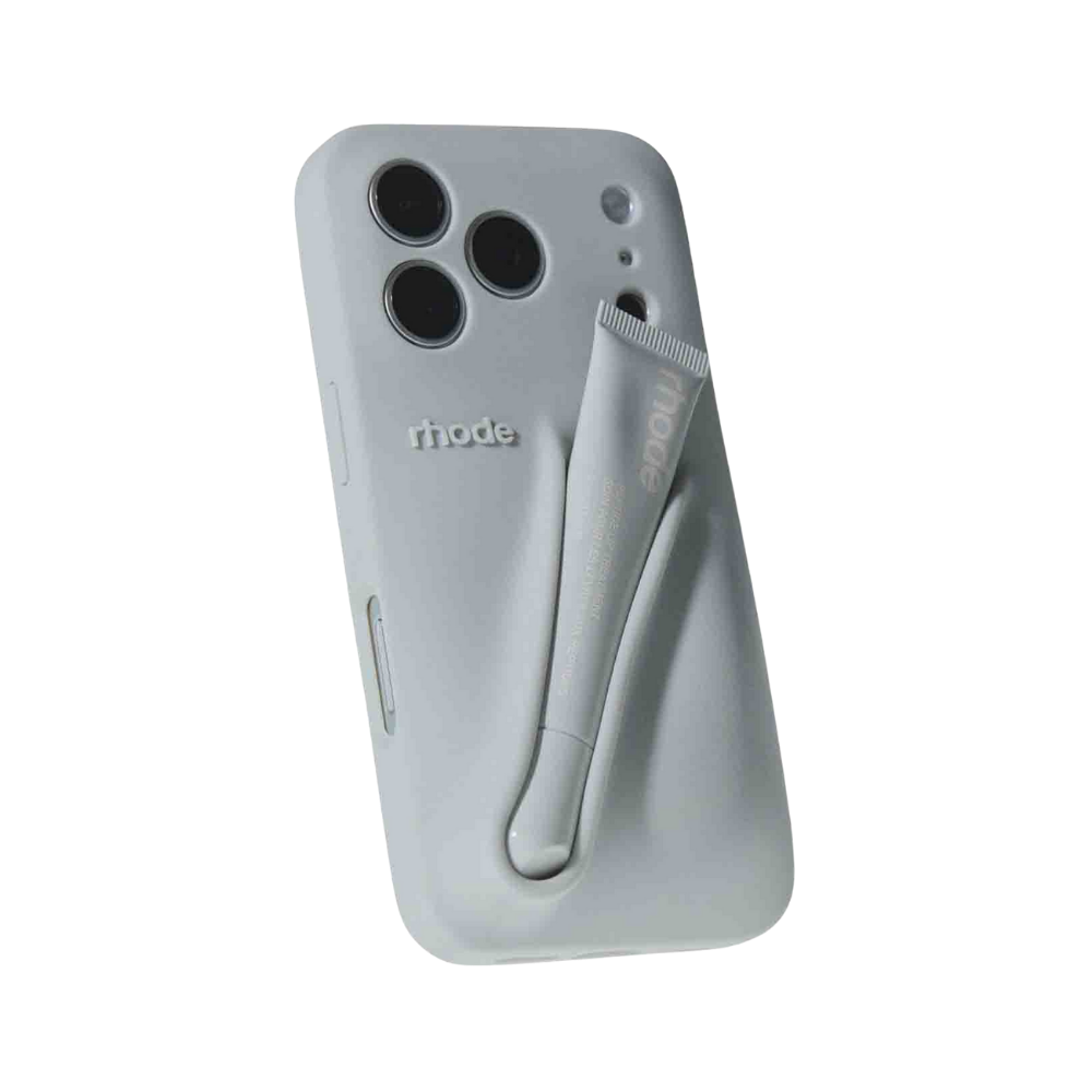 Rhode Lip Case White iPhone 17 - Estuche blanco edición limitada con labial Peptide