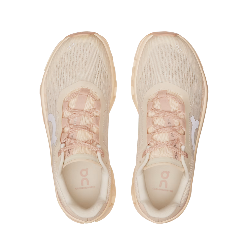 On Cloudmonster - Moon / Fawn