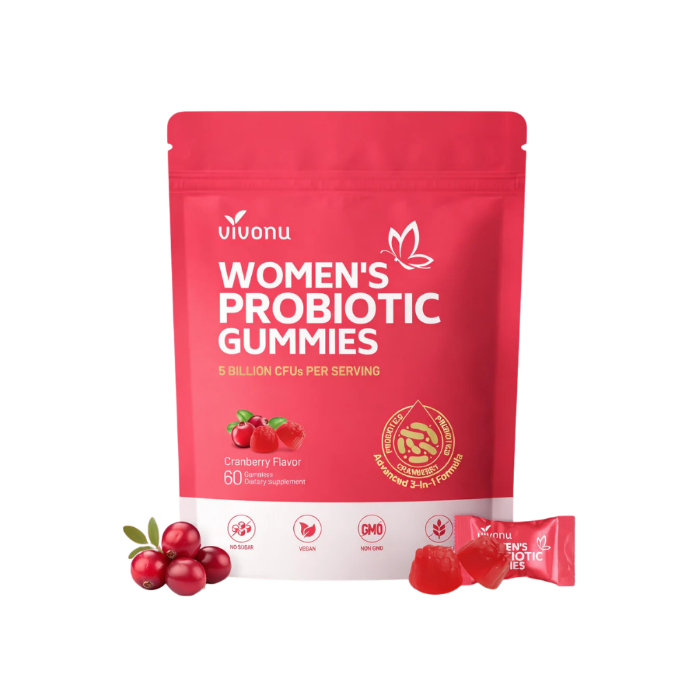 Suplementos - Women’s Probiotic Gummies con Cranberry | 60 Gummies