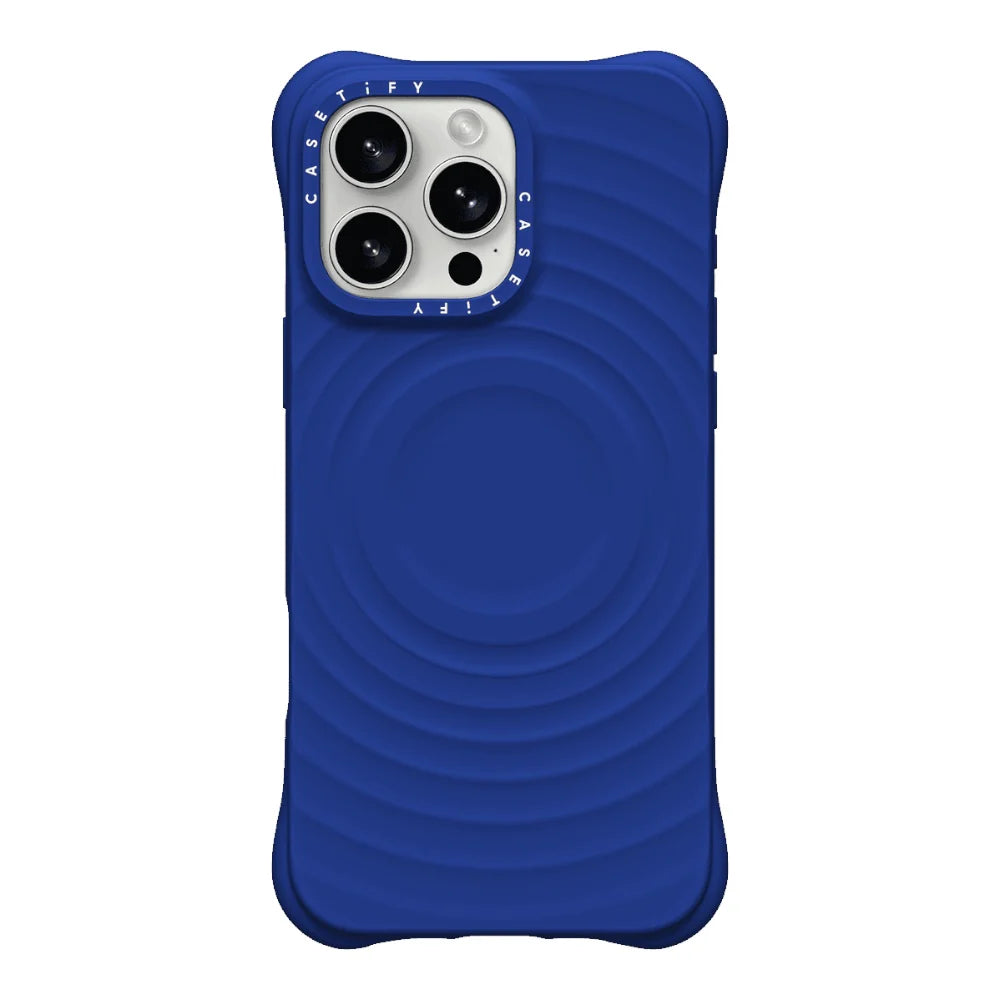 Estuche Casetify Ripple con Magsafe - Azul