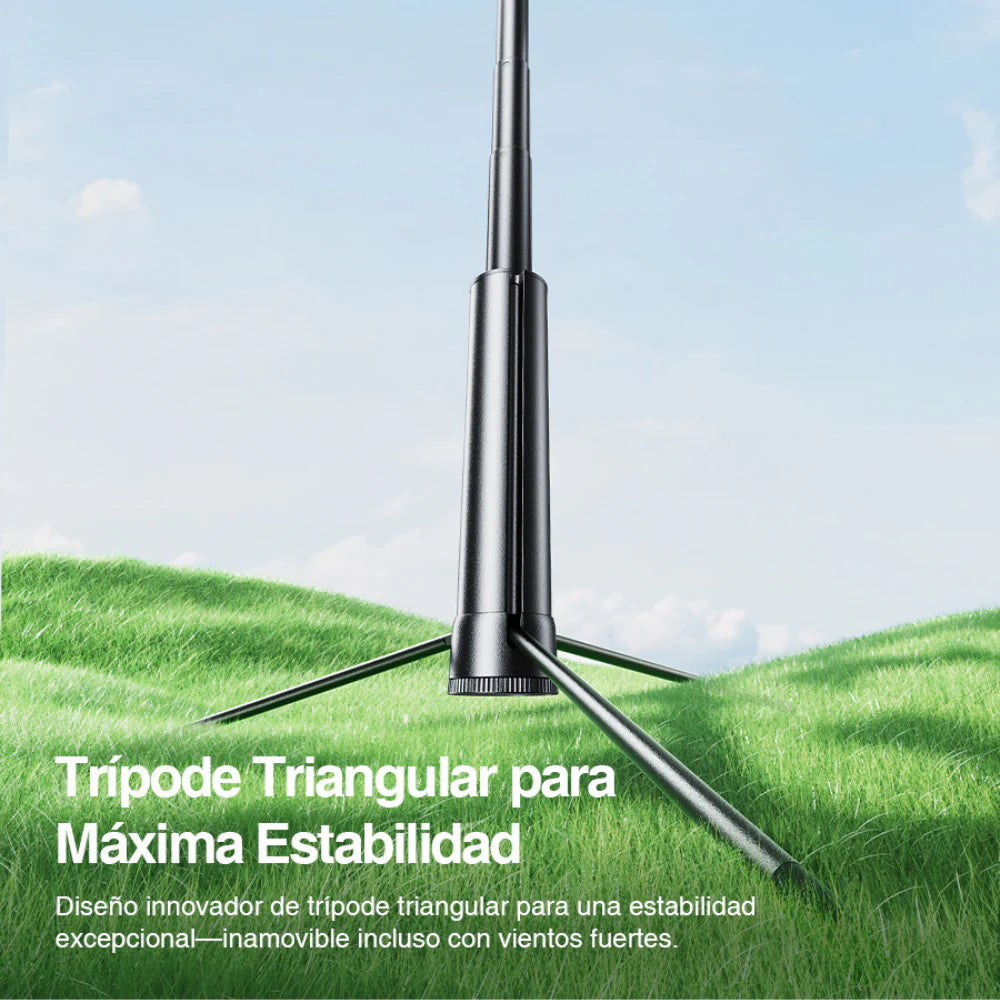 Gadget - Trípode Con Seguimiento Facial IA y Luz RGB