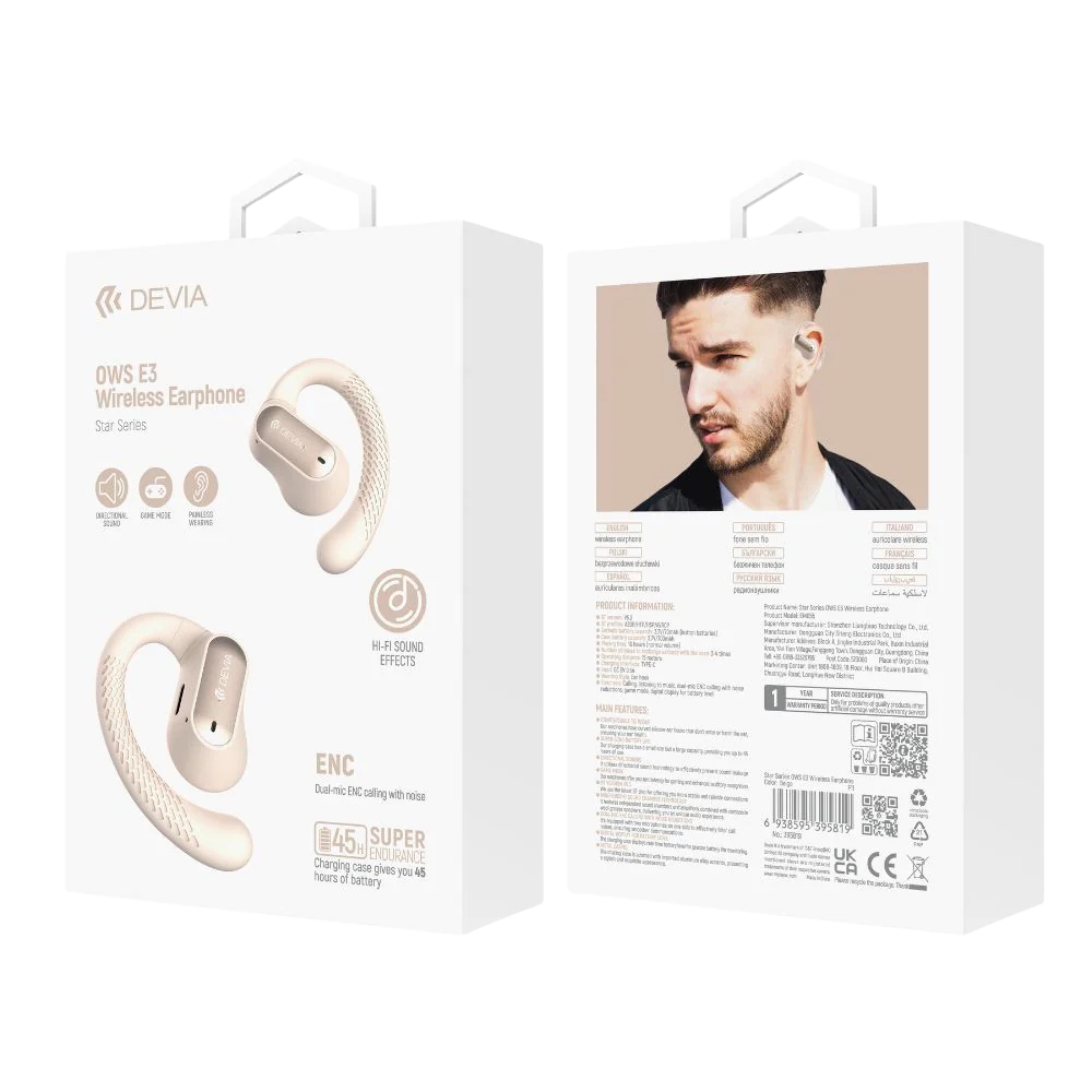 Audifonos - Star Series OWS Beige Devia