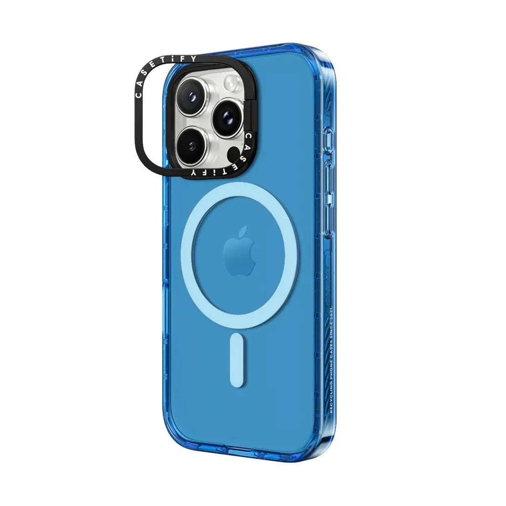 Estuche Casetify Ring Stand con Magsafe - Azul