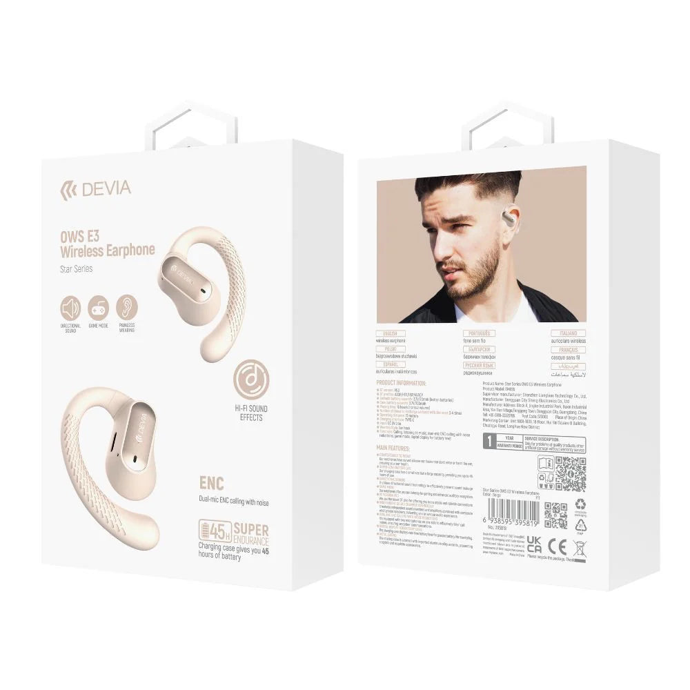 Audifonos - Star Series OWS Beige Devia