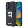 Estuche - Karl Lagerfeld skin iphone 16 karl hc pu monogram k. head pin color negro