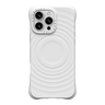 Estuche Casetify Ripple con Magsafe - Blanco