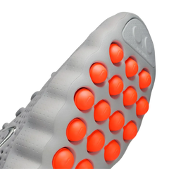 Detalle cápsulas naranjas Nike Mind 002 - tecnología de amortiguación reactiva que absorbe impactos