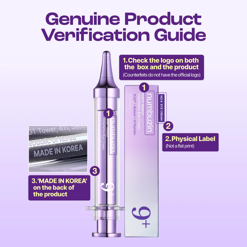 SkinCare - Contorno de Ojos No.9 NAD+ Volumizing Eye Cream | Numbuzin