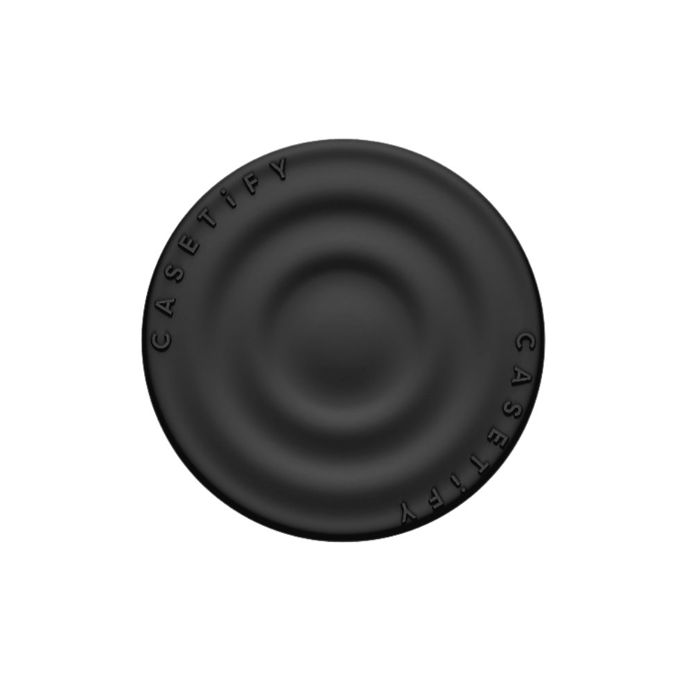 Casetify Snappy Ripple Grip Stand - Negro