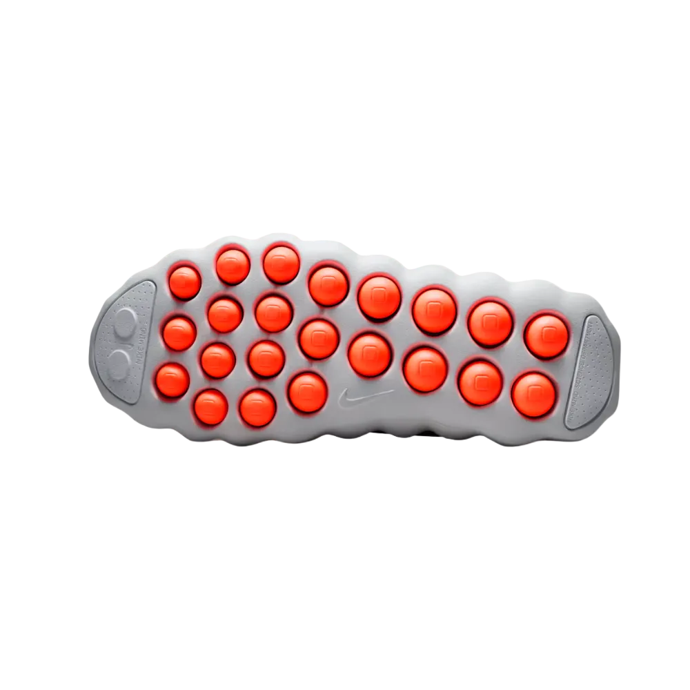 Suela Nike Mind 002 - cápsulas naranjas de amortiguación reactiva para mayor confort y estabilidad