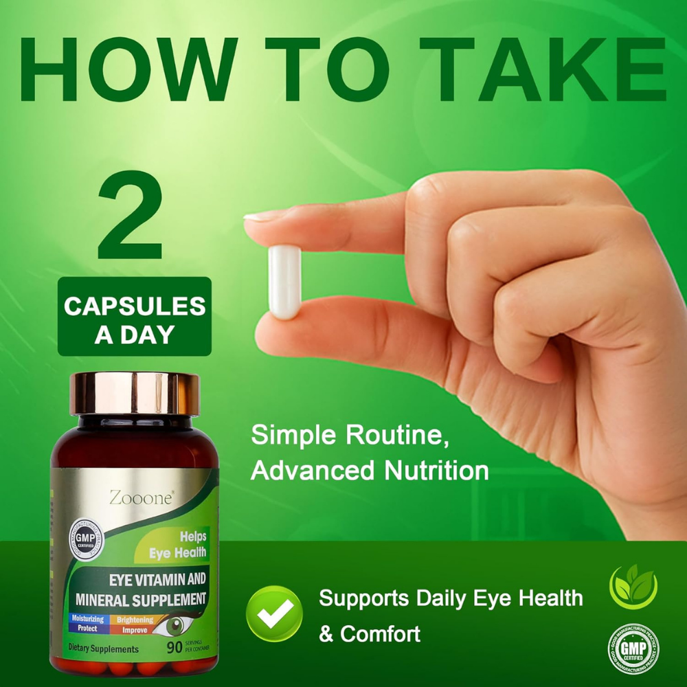 Suplementos - Zooone Eye Health | 90 Cápsulas