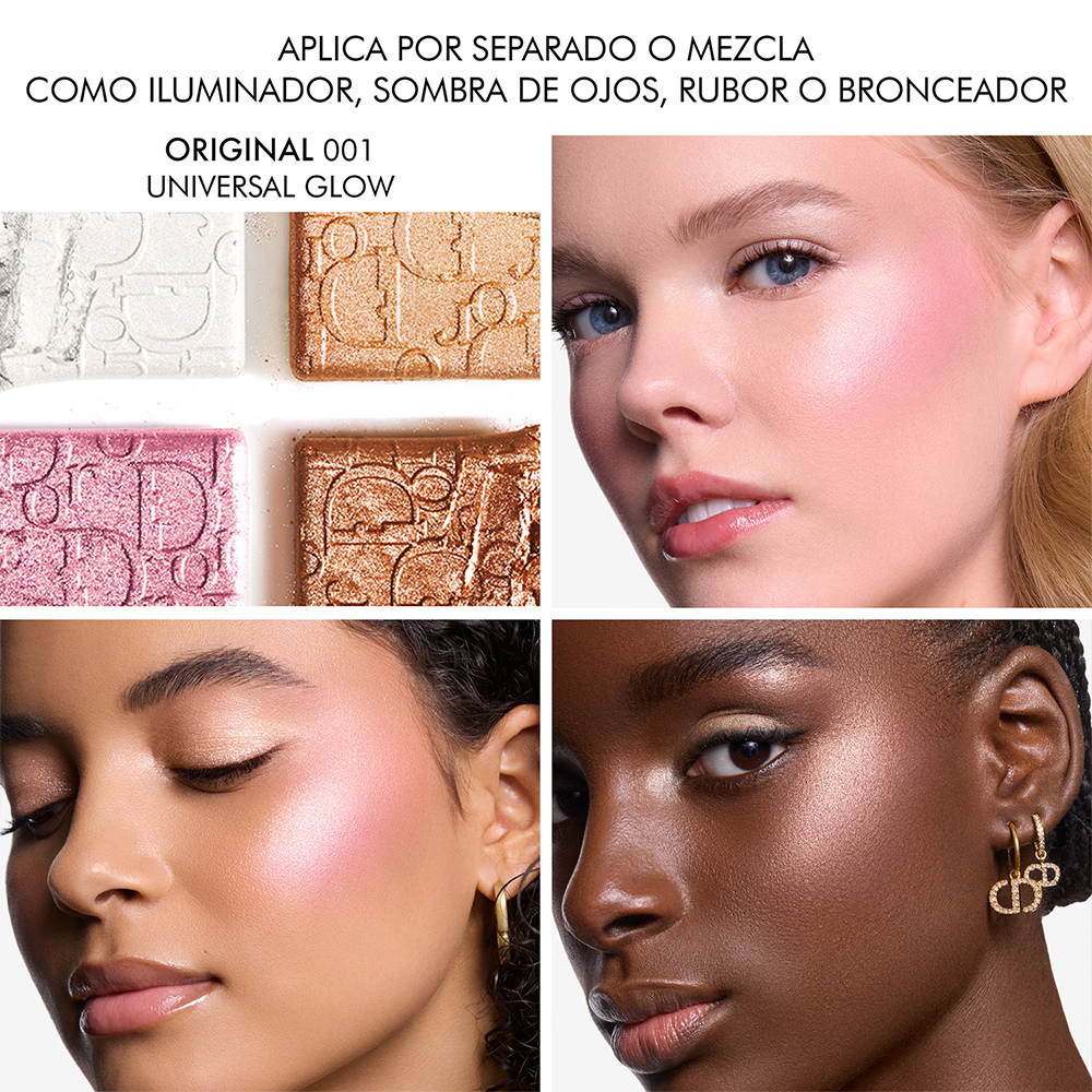 Dior Backstage Glow Face Palette – 001 Universal – Paleta de Iluminadores