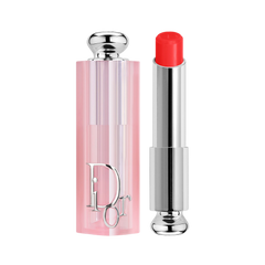 Dior Addict Lip Glow 015 Cherry - bálsamo labial tono cereza vibrante reactivo al pH empaque plateado lujo