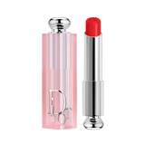 Dior Addict Lip Glow 031 Strawberry - bálsamo labial tono rojo fresa reactivo al pH empaque plateado