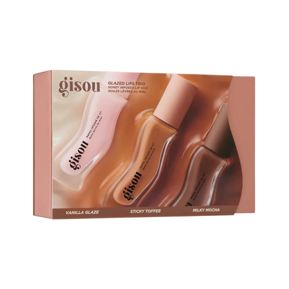 Set Honey Infused Lip Oil Trio Gisou