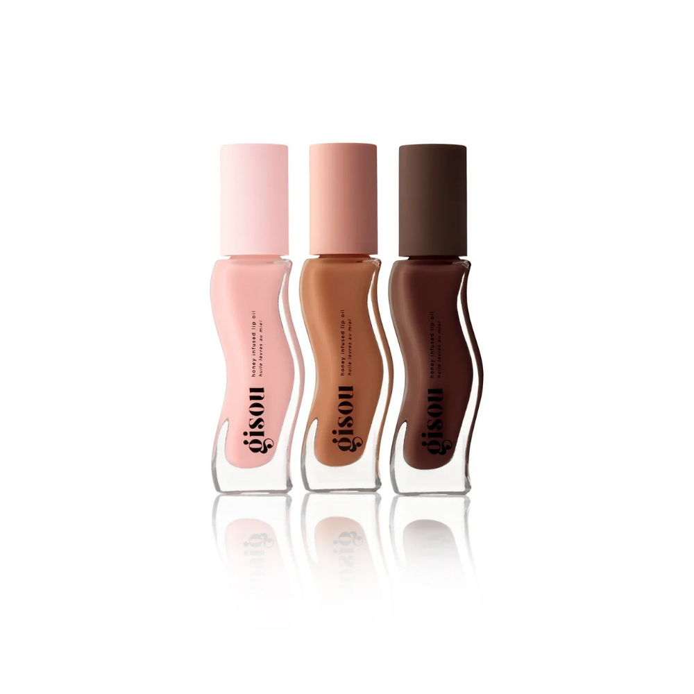 Set Honey Infused Lip Oil Trio Gisou