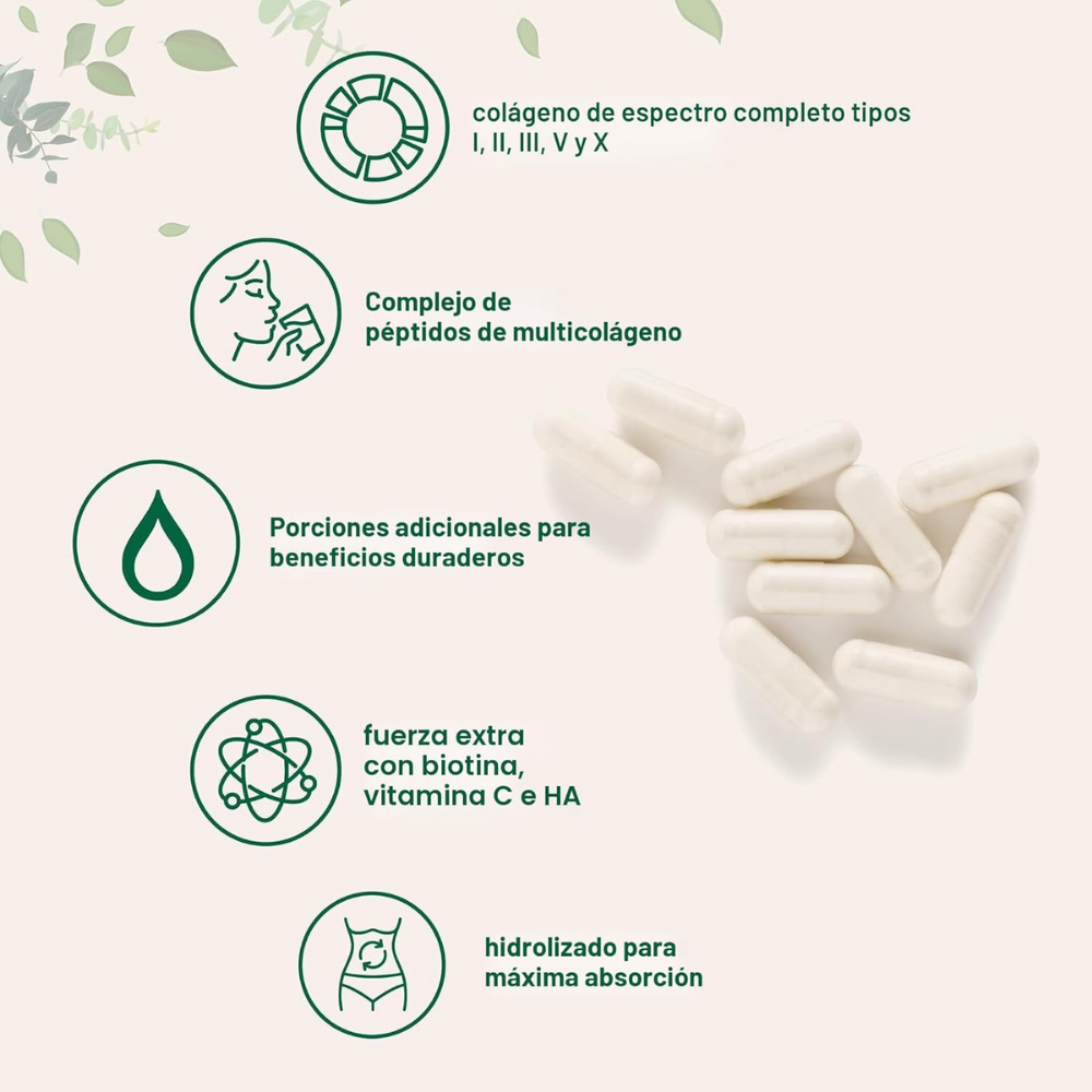 Suplementos - Multi Collagen Peptides Capsulas