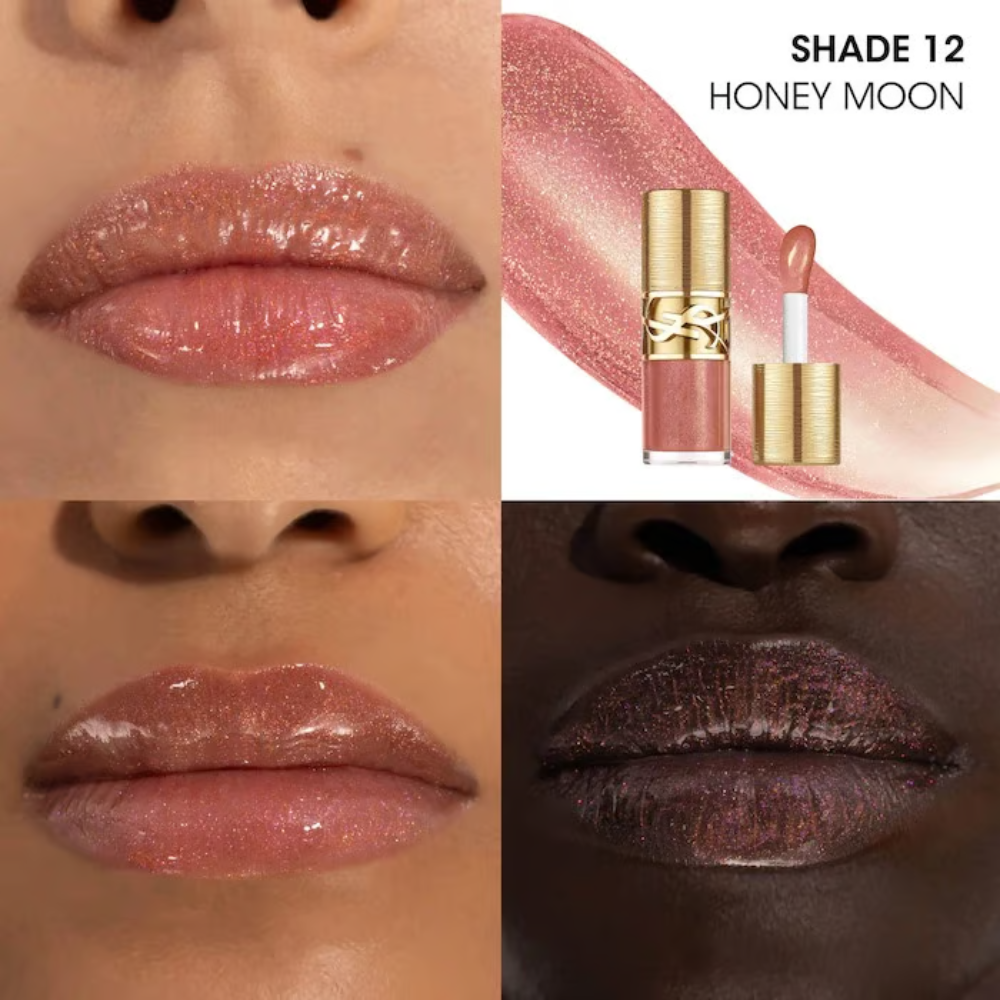 YSL - Loveshine Plumping Lip Oil Gloss Honey Moon
