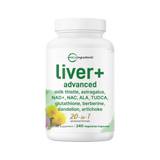 Suplementos - Liver+ Advanced 20 en 1 Micro Ingredients | 120 Cápsulas Vegetarianas