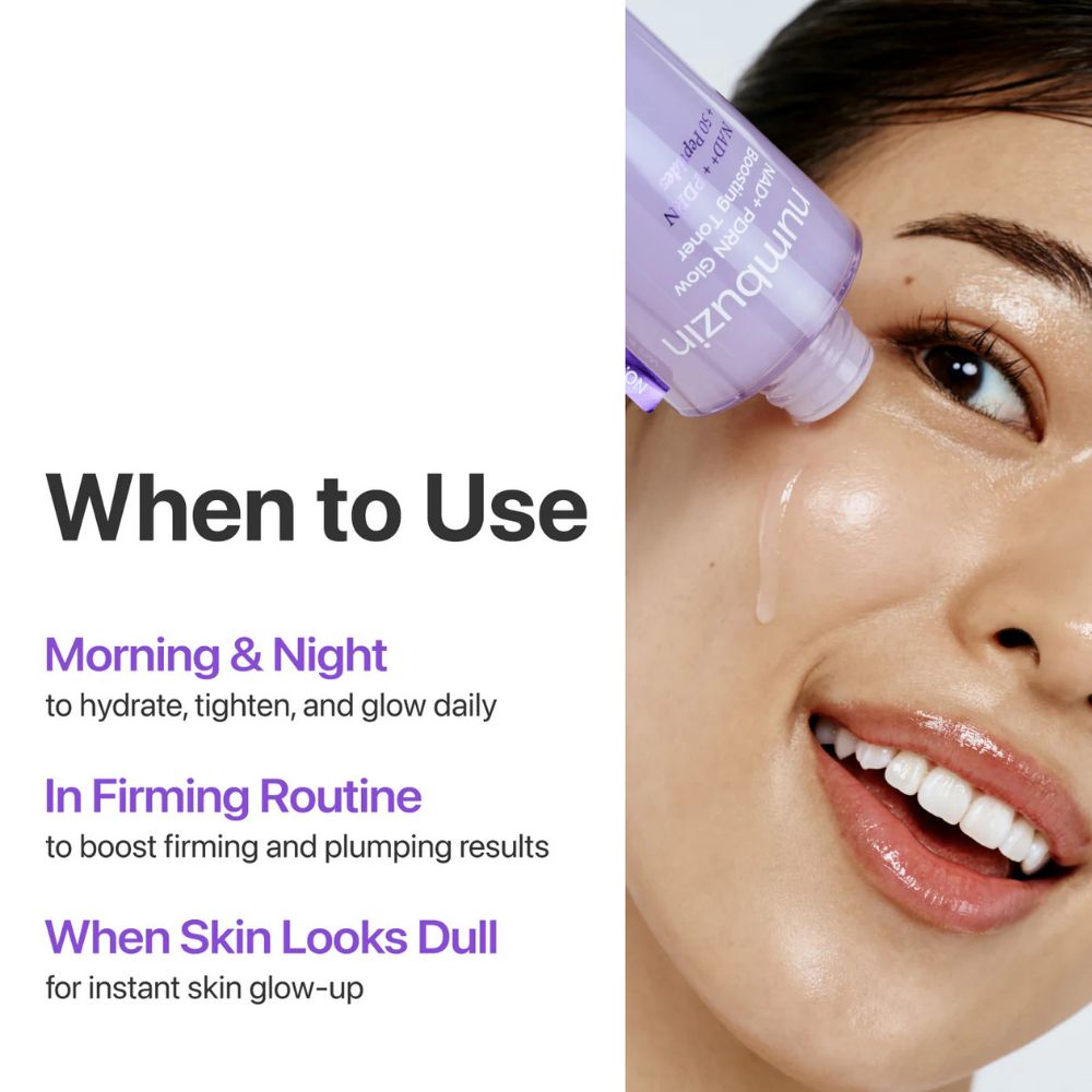 SkinCare - Tónico Facial No.9 NAD+ Glow Toner | Numbuzin