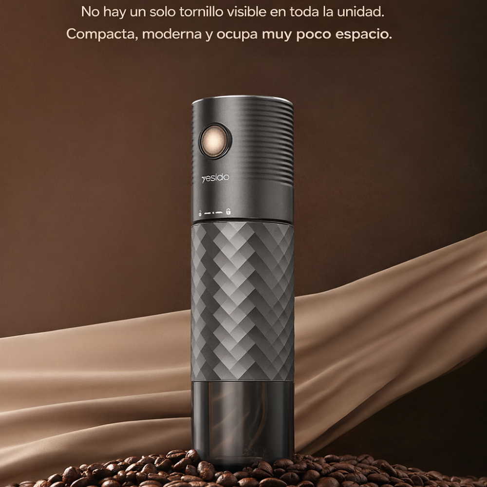Hogar - Molino eléctrico portátil para café
