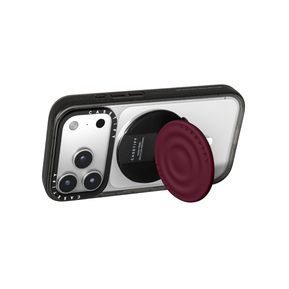 Casetify Snappy Ripple Grip Stand - Mulberry