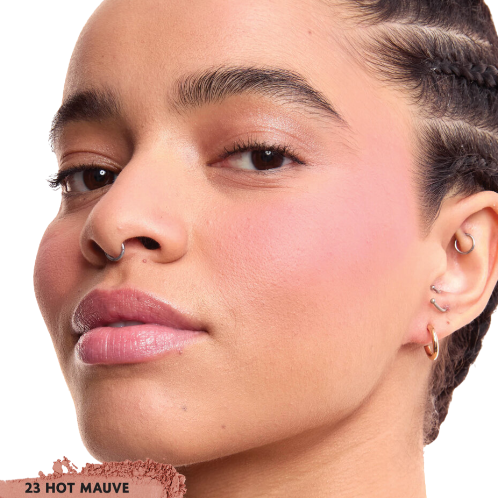 YSL - Powder Blush Buildable Blurring 24H / Hot Mauve