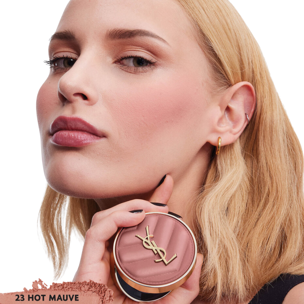 YSL - Powder Blush Buildable Blurring 24H / Hot Mauve