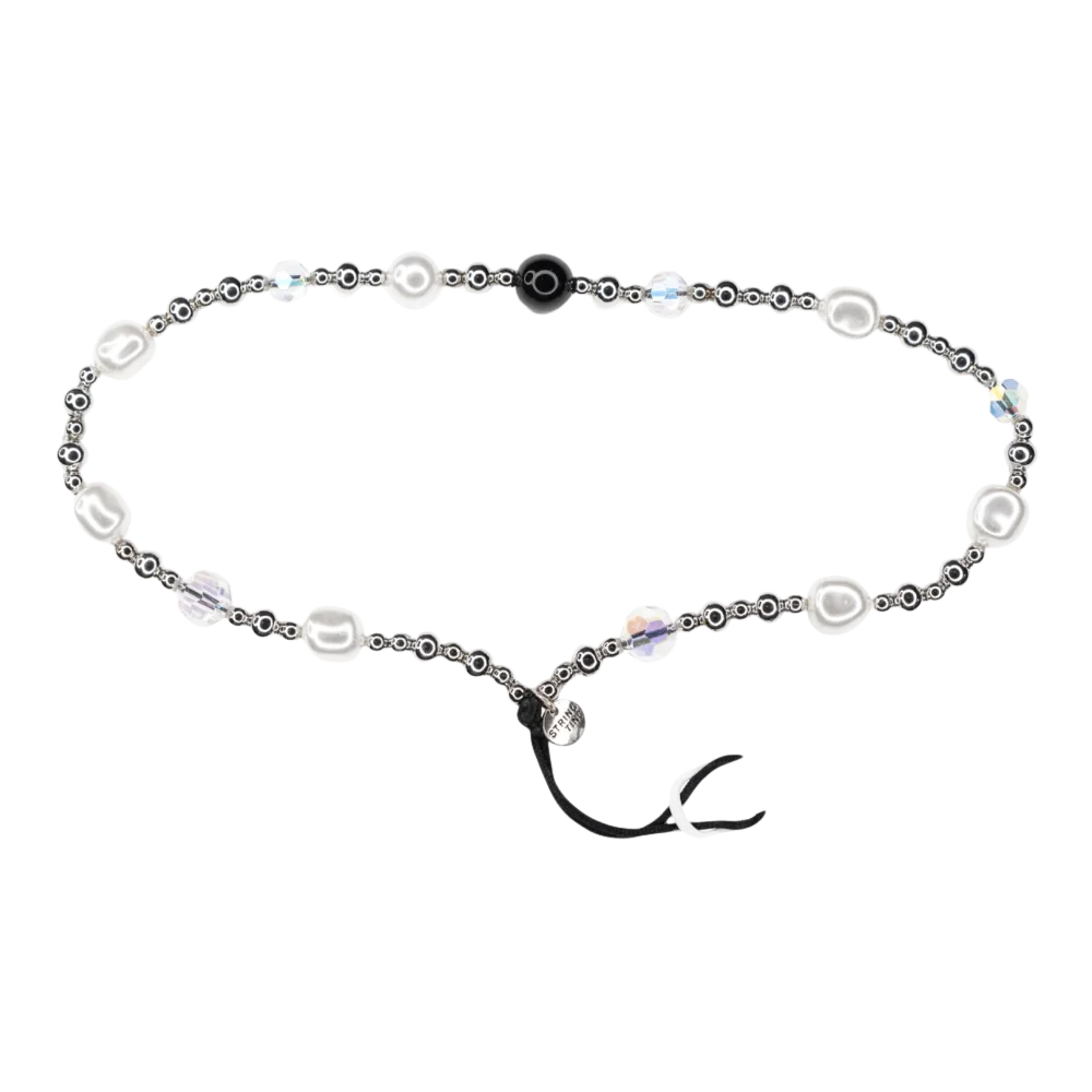 Strap de mano - Perlas Transparente