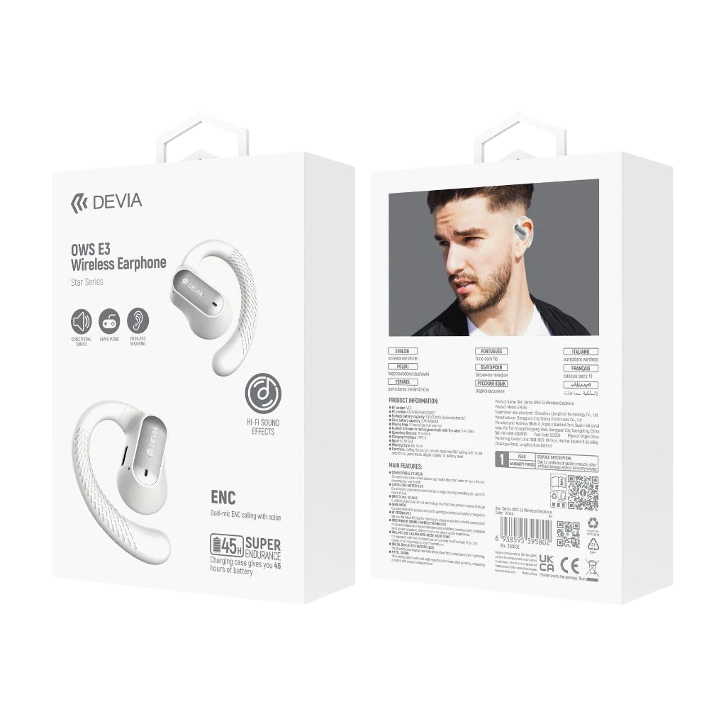 Audifonos - Star Series OWS Blancos Devia