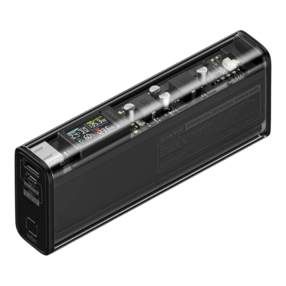 Bateria Portátil Sharge - Shargeek 140 20,000mAh