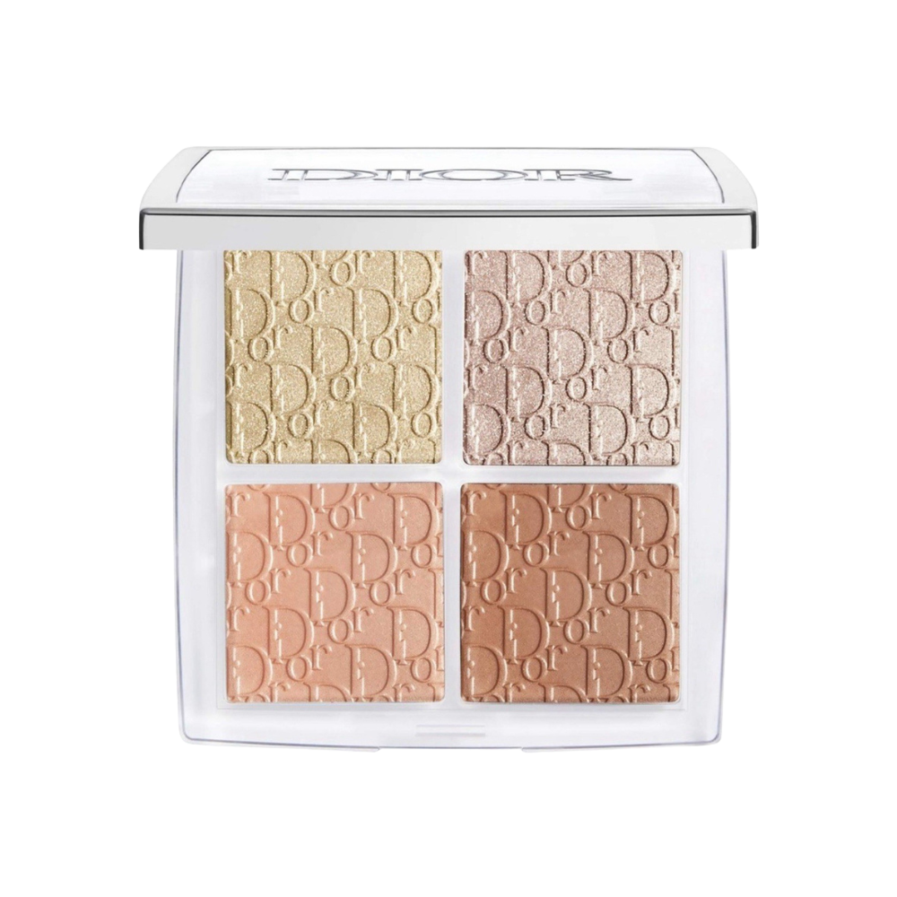 Dior Backstage Glow Face Palette – 002 Glitz – Paleta de Iluminadores Dorados y Rosados