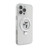 Estuche - Karl Lagerfeld hc magsafe ringstand kc white iphone 16 pro max
