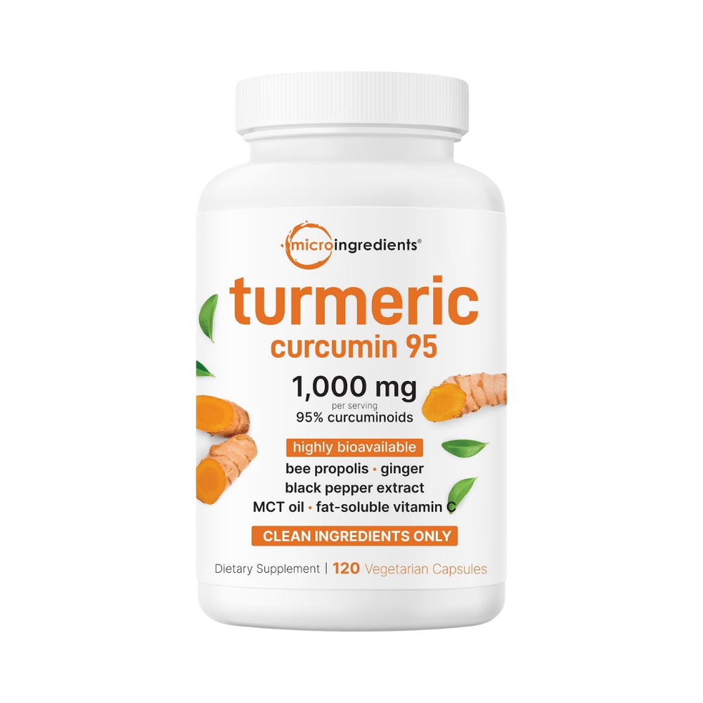 Suplementos - Cúrcuma 1000mg de Micro Ingredients | 120 Cápsulas